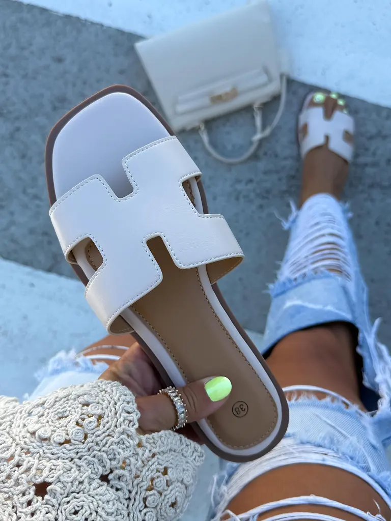 Béžové dámske šľapky MEREDITH - next