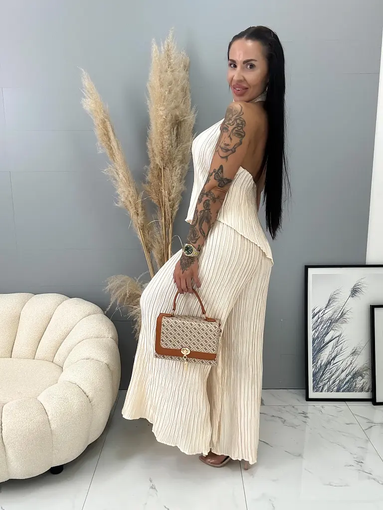 Plisovaný dvojdielny dámsky komplet CARSON - next