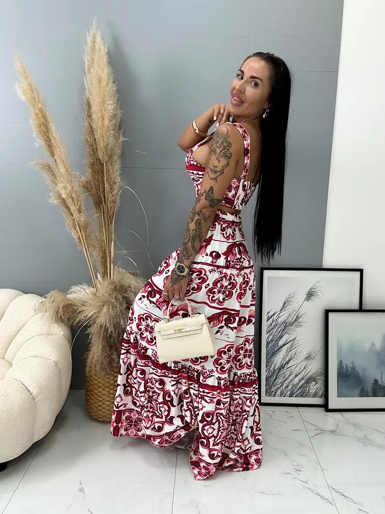 Vzorovaný komplet KLOTILD - next