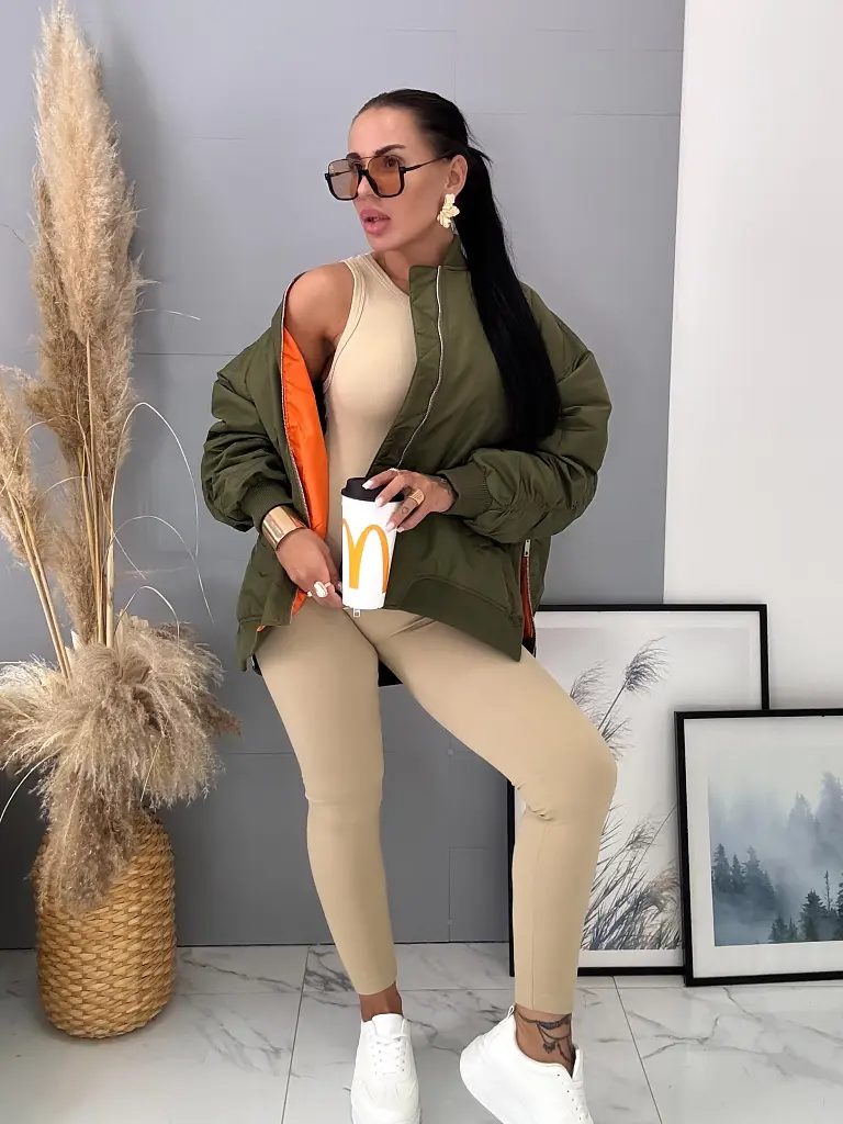 Prechodný bomber kabát CAMILLE+