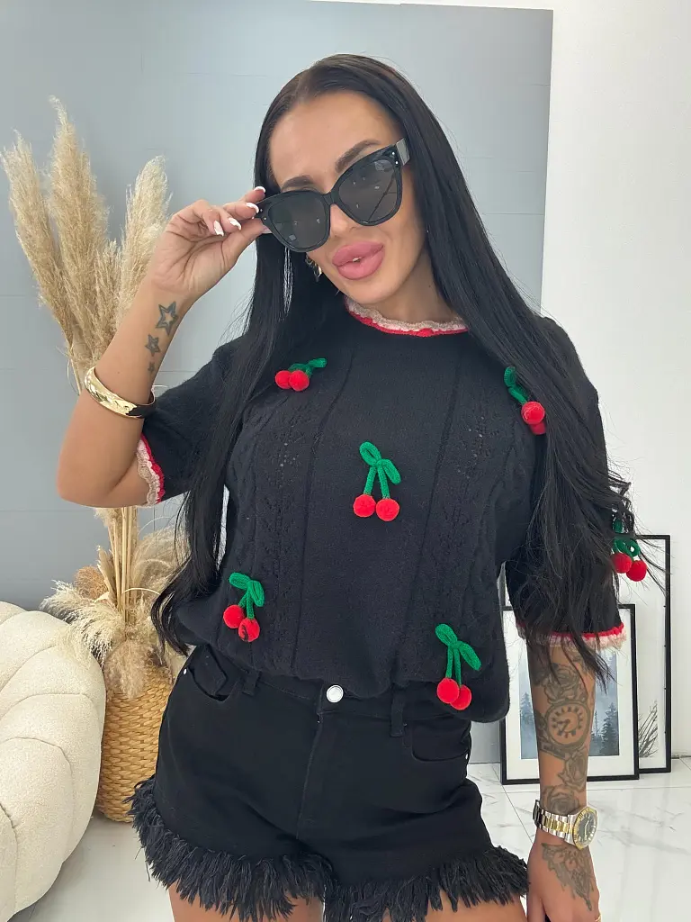 Pulóver s krátkym rukávom LEANNA+