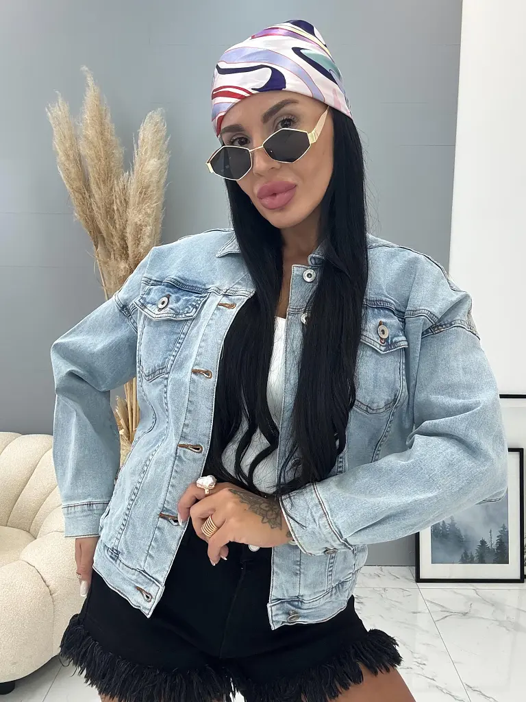 Džínsový kabát KARINA+