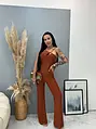 Trblietavý cut-out overal AZALEA