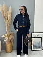 Dvojdielny denim komplet NIKITA