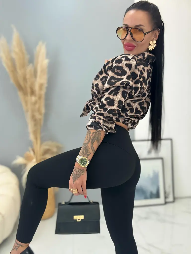 Dámske legíny s vysokým pásom+ - next