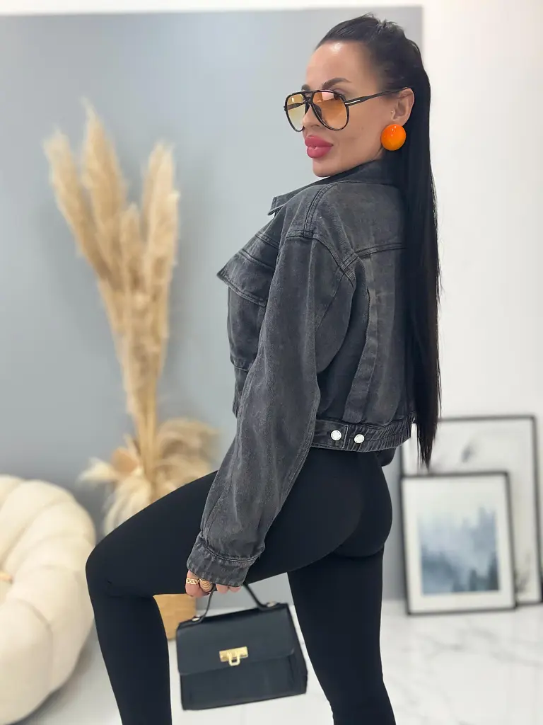 Denim bomber kabát GAMORA+ - next