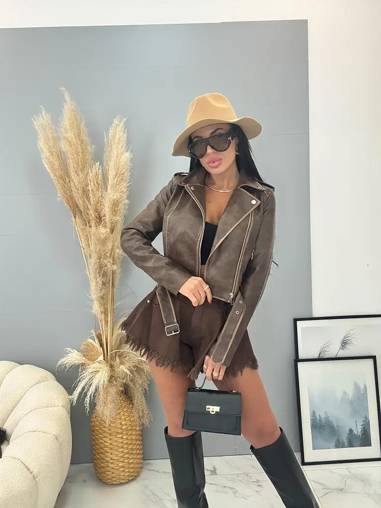 Koženková bunda CORADA