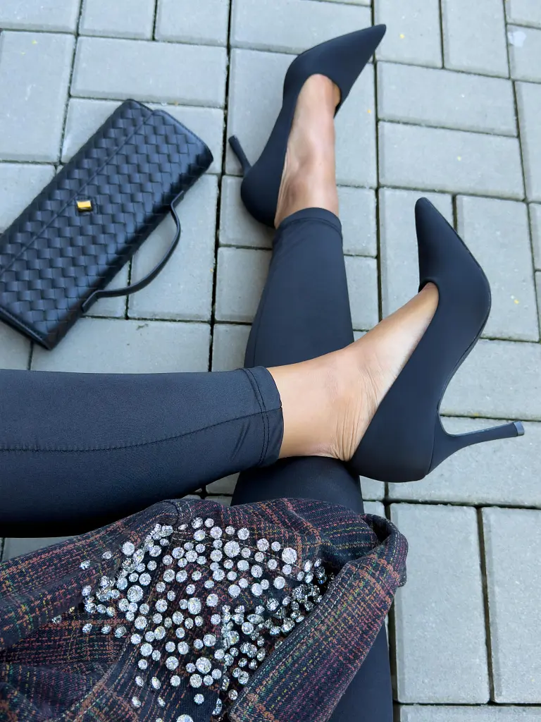 Čierne lodičky LEXA