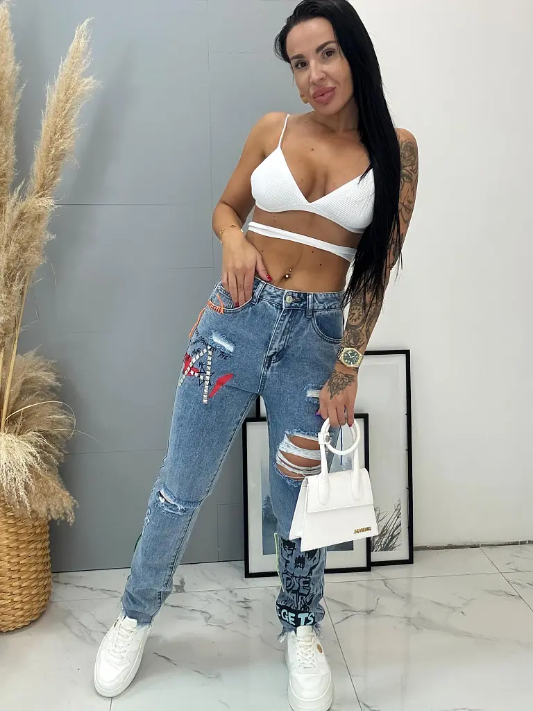 Extravagantné dámske rifle+ - next