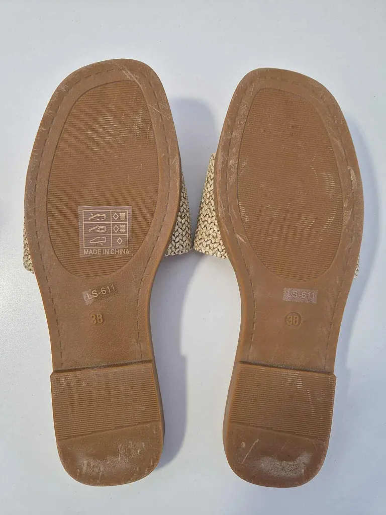 Béžové dámske šľapky DEBRA - next