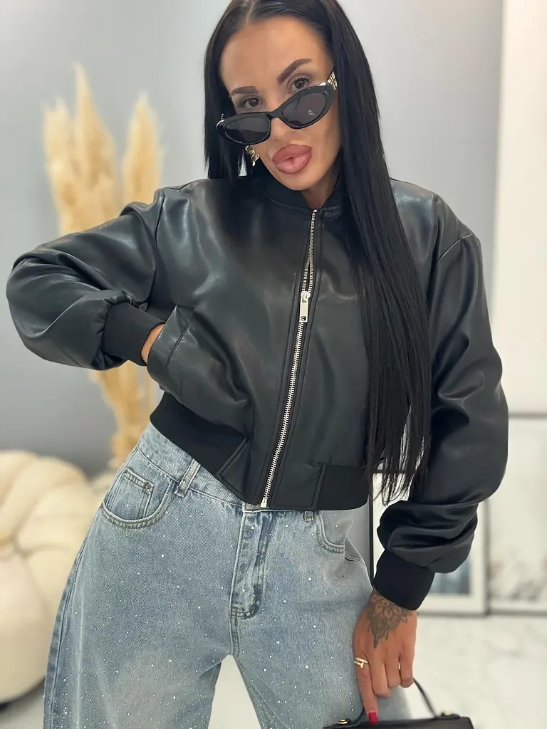 Koženková bunda CARLY - next