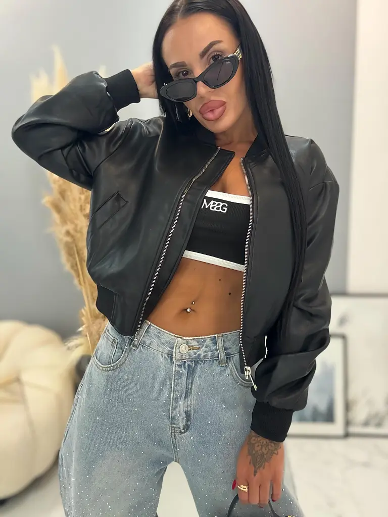 Koženková bunda CARLY