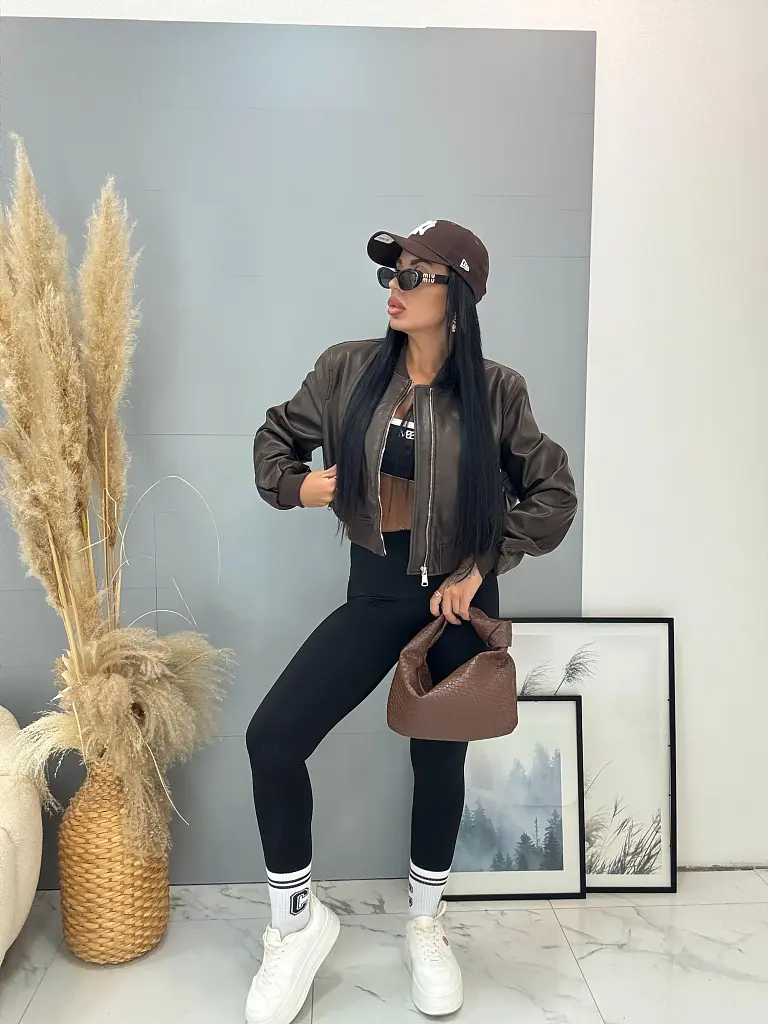 Koženková bunda HANNE - next