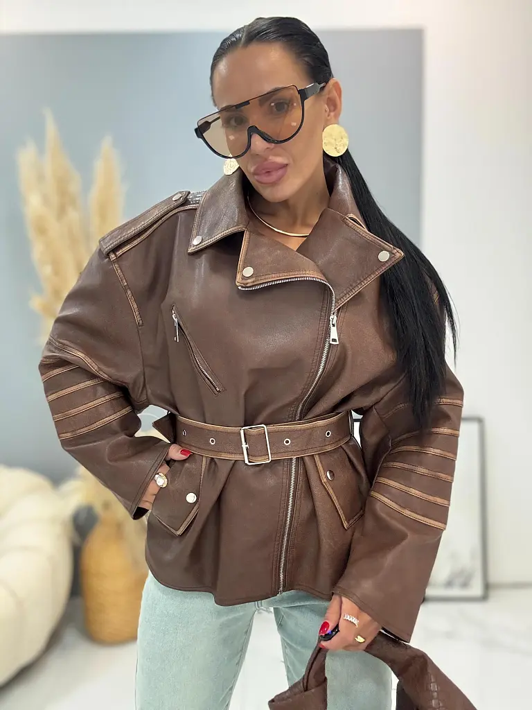 Koženková bunda KIARA