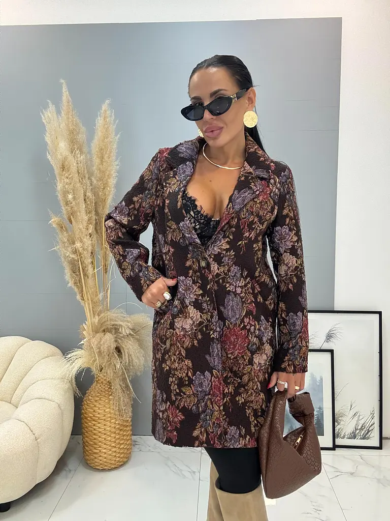 Štrukturovaný oversized kabát MAYA