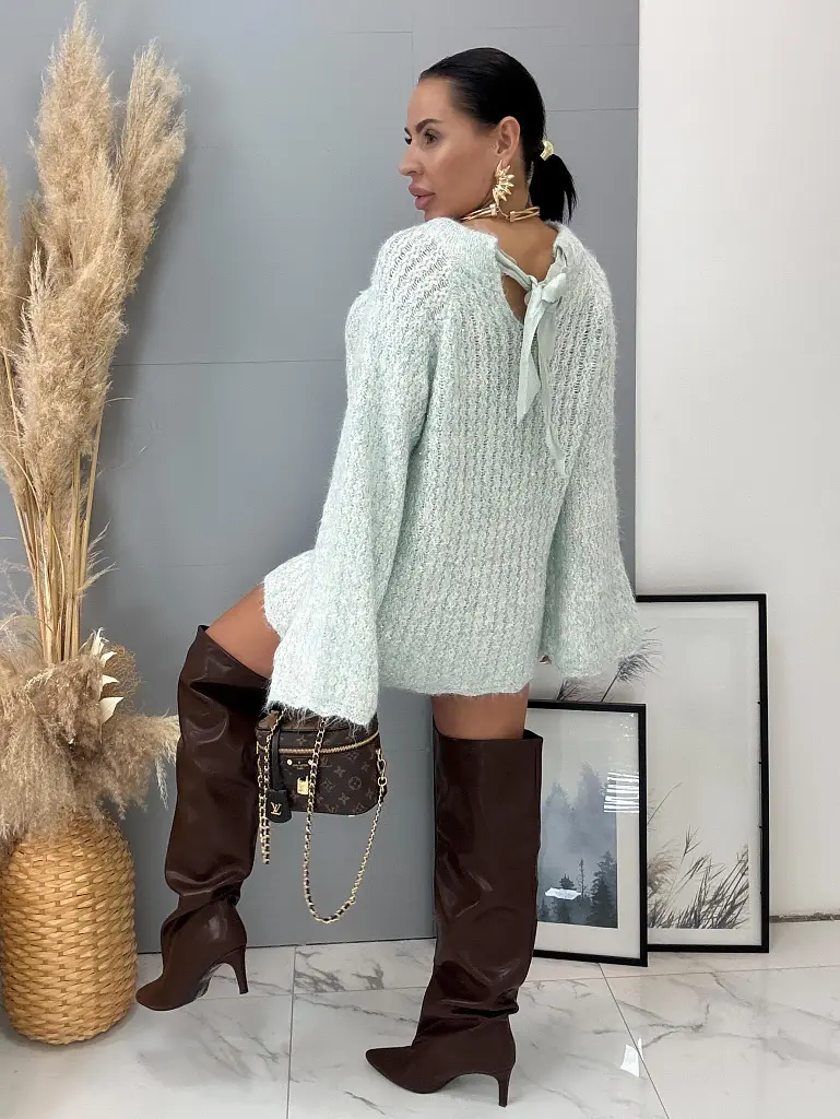 Predľžený pulóver/minišaty DELANIE