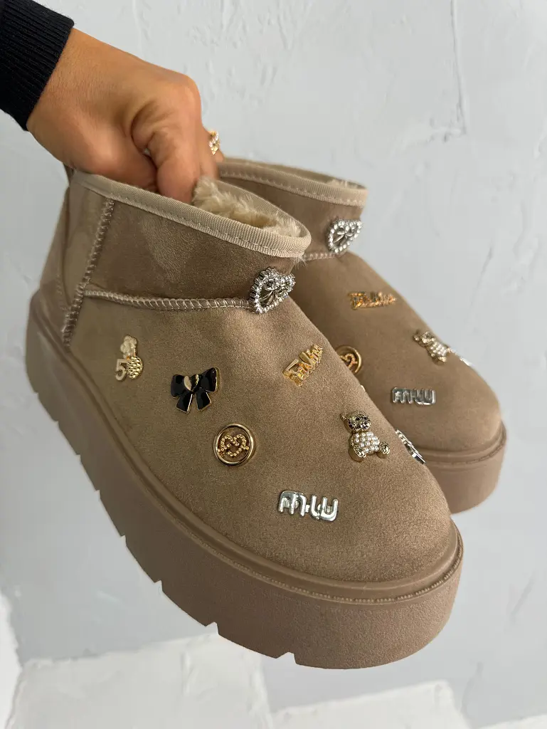 Dámske snehule s ozdobami  KALEB+ - next