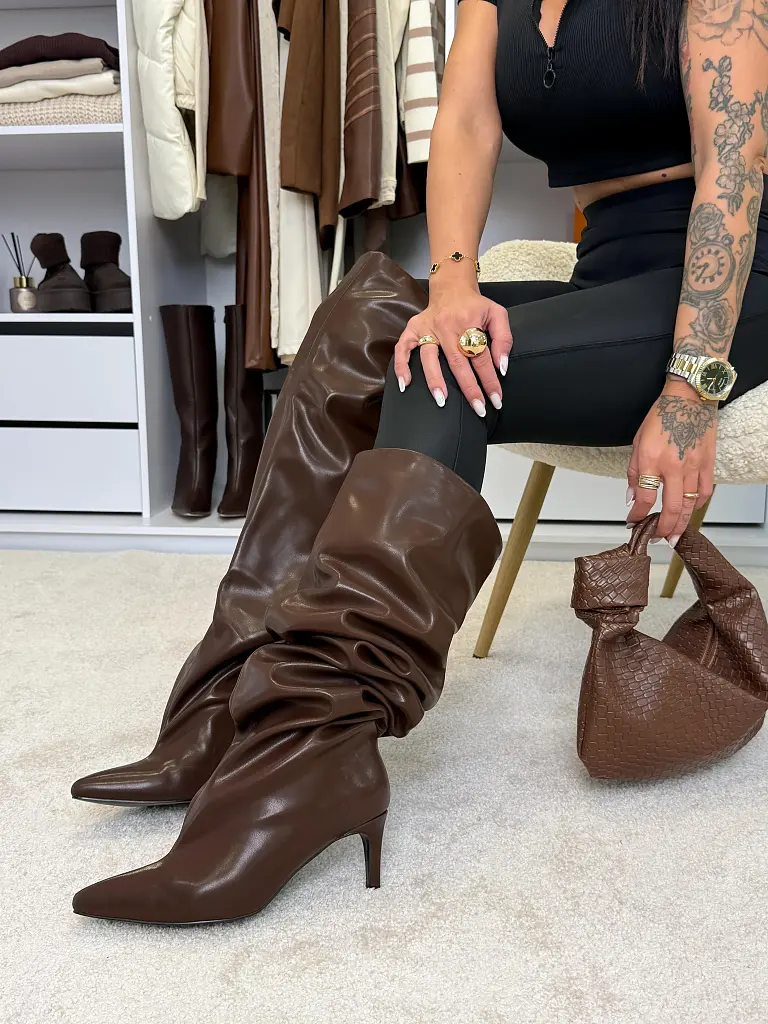 Čižmy nad kolená MARIN - next