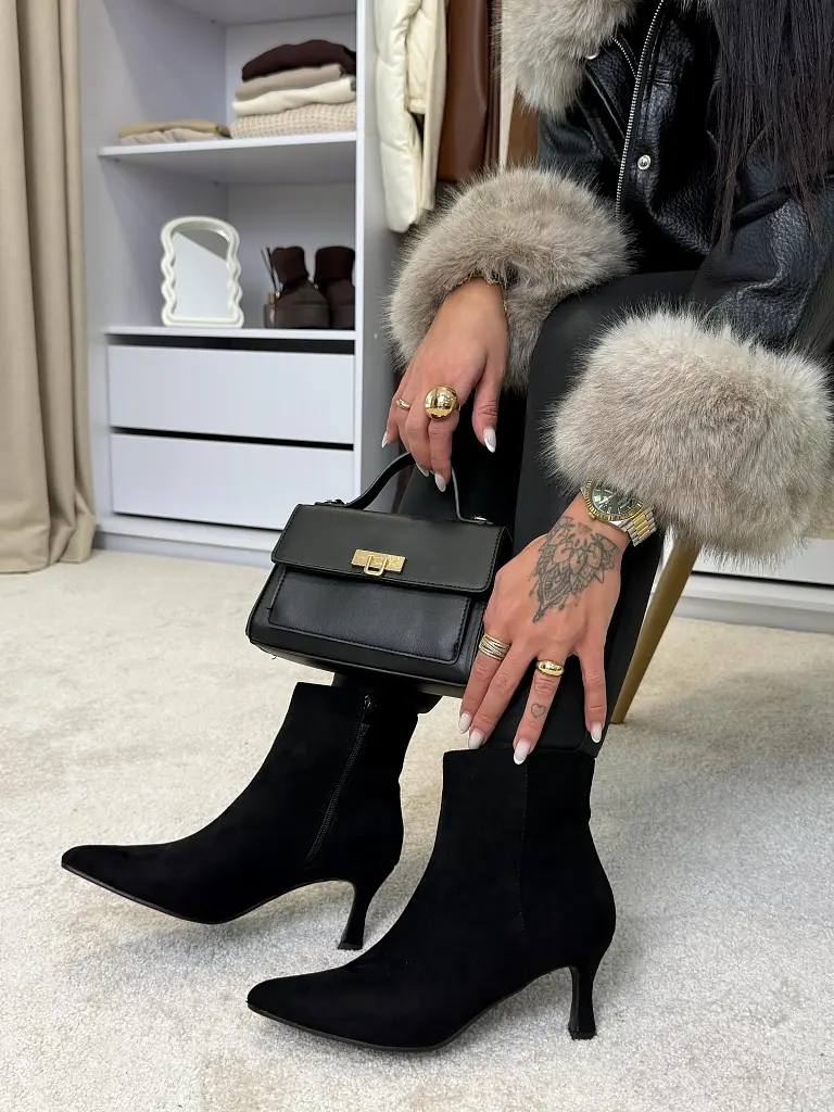 Semišové členkové čižmy VALENCIA - next