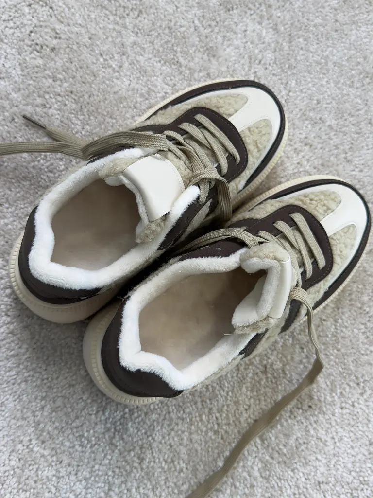 Platformové teddy tenisky ISRA- - next