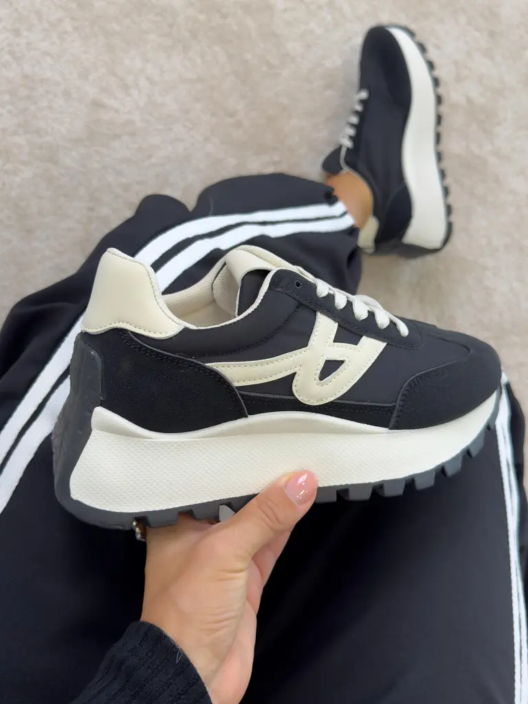 Platformové semišové dámske tenisky ADANE - next