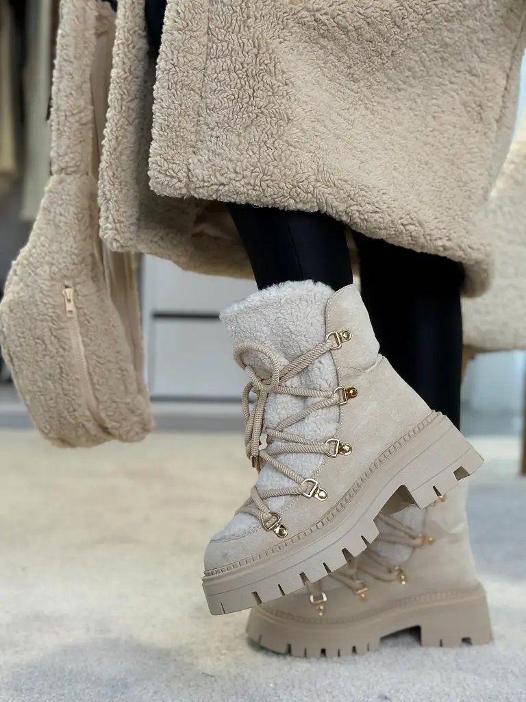 Členkové šnúrovacie čižmy ANAYA+ - next