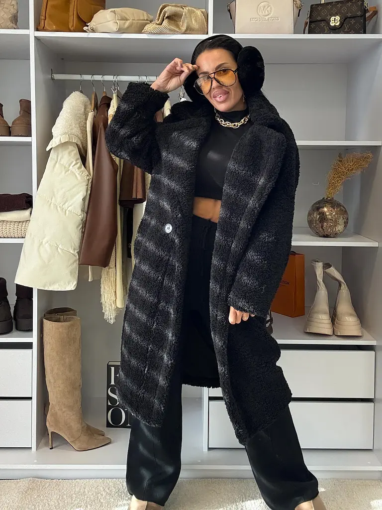 Huňatý  kabát Teddy