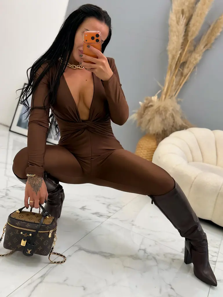 Overal STARS s lesklým efektom 