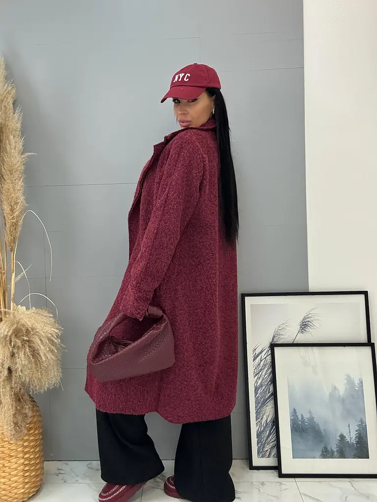 Dlhý uzlíkový kabát LYSARA - next