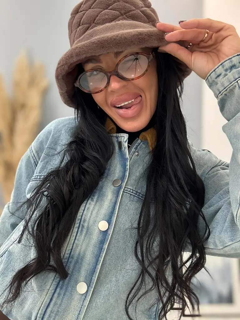 Obojstranný teplý klobúk