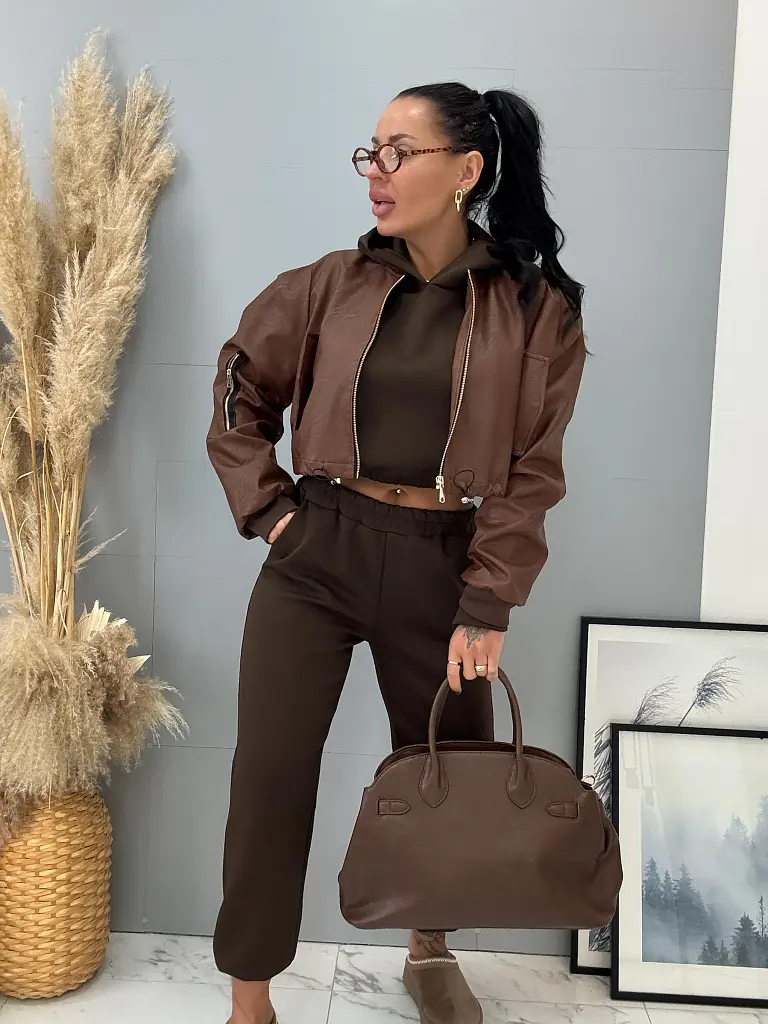 Koženková bunda MARIVA