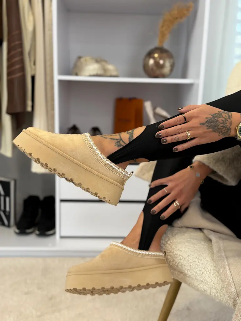 Teplé semišové topánky ZYVA+