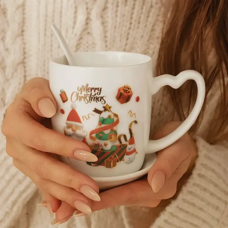 Vianočný hrnček v darčekovom balení