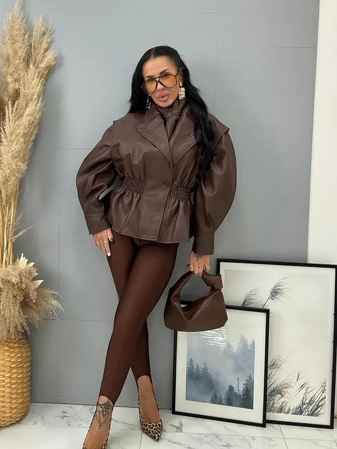 Koženková bunda ELISE