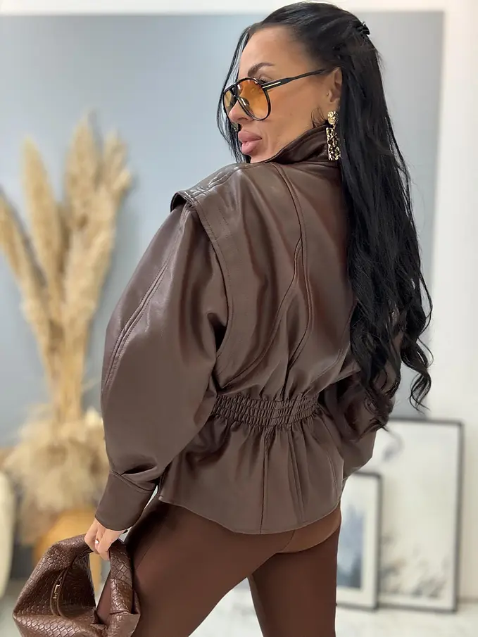 Koženková bunda ELISE