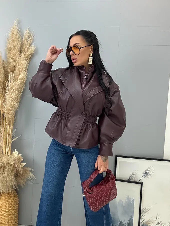 Koženková bunda ELISE