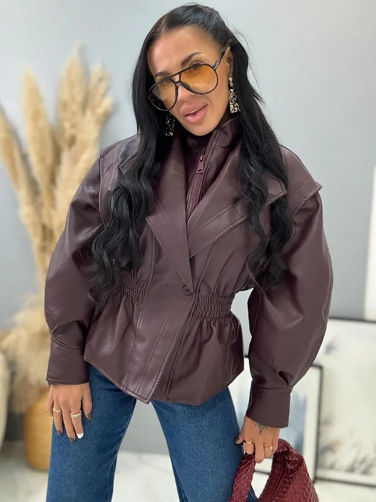 Koženková bunda ELISE