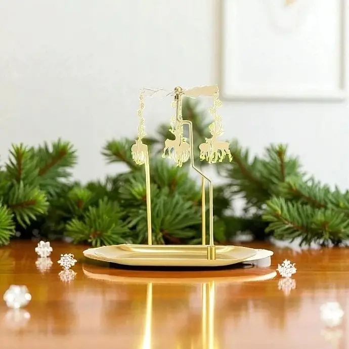 Vianočný rotačný svietnik  - next