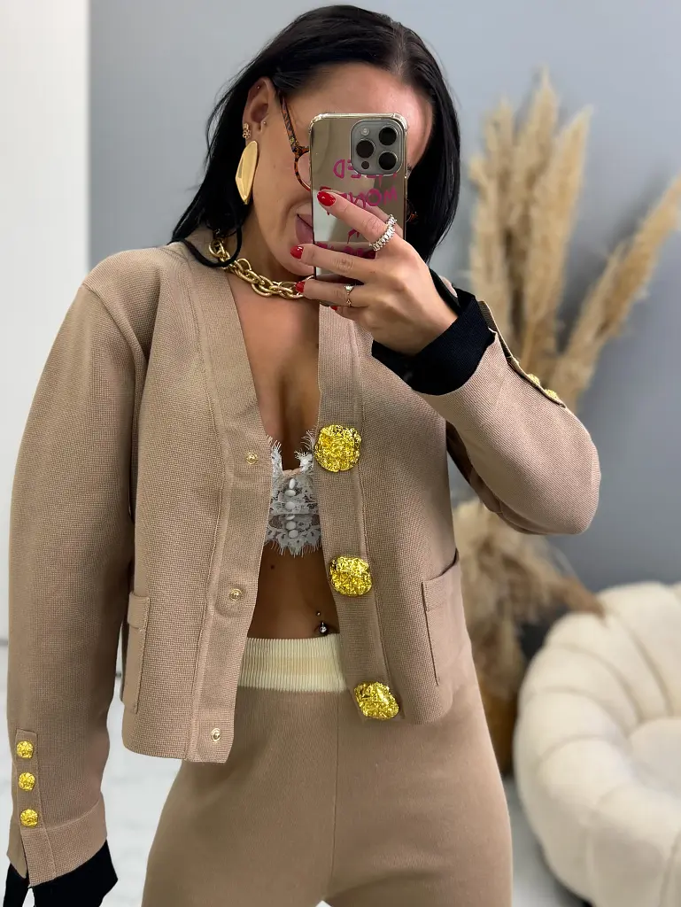 Elegantný pletený komplet LOTTA - next