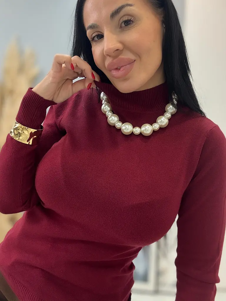 Rolákový pulóver JORENA