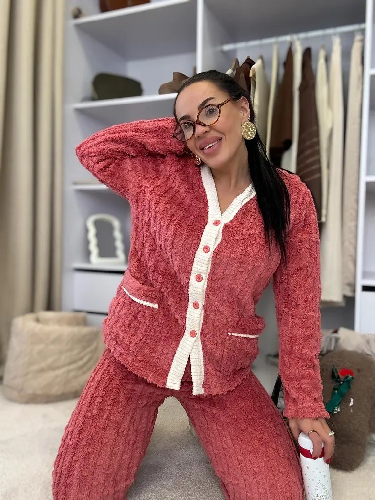 Dámske teplé pyžamo ALANA