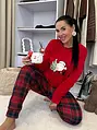 Dámske teplé pyžamo MIKULÁŠ