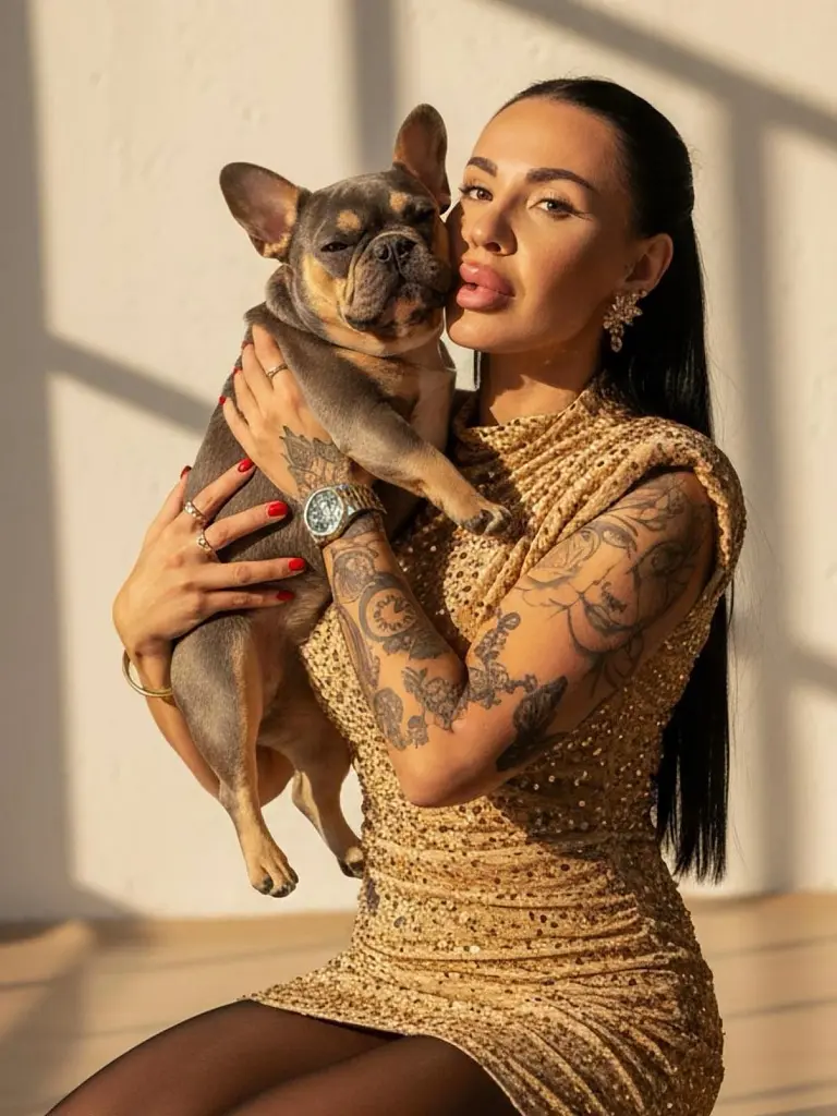 Velvet šaty zdobené flitrami AMBERLY+