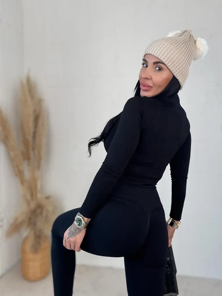 Dámske push-up legíny s vysokým pásom ANINIA - next