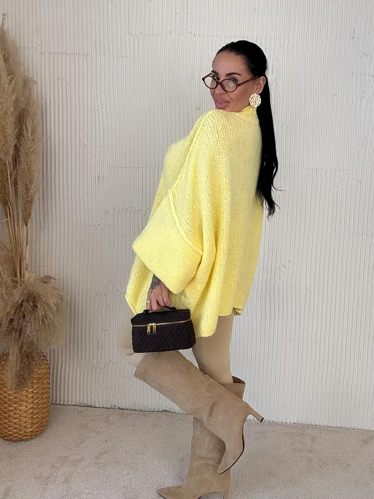 Pletený oversized pulóver CATINA - next