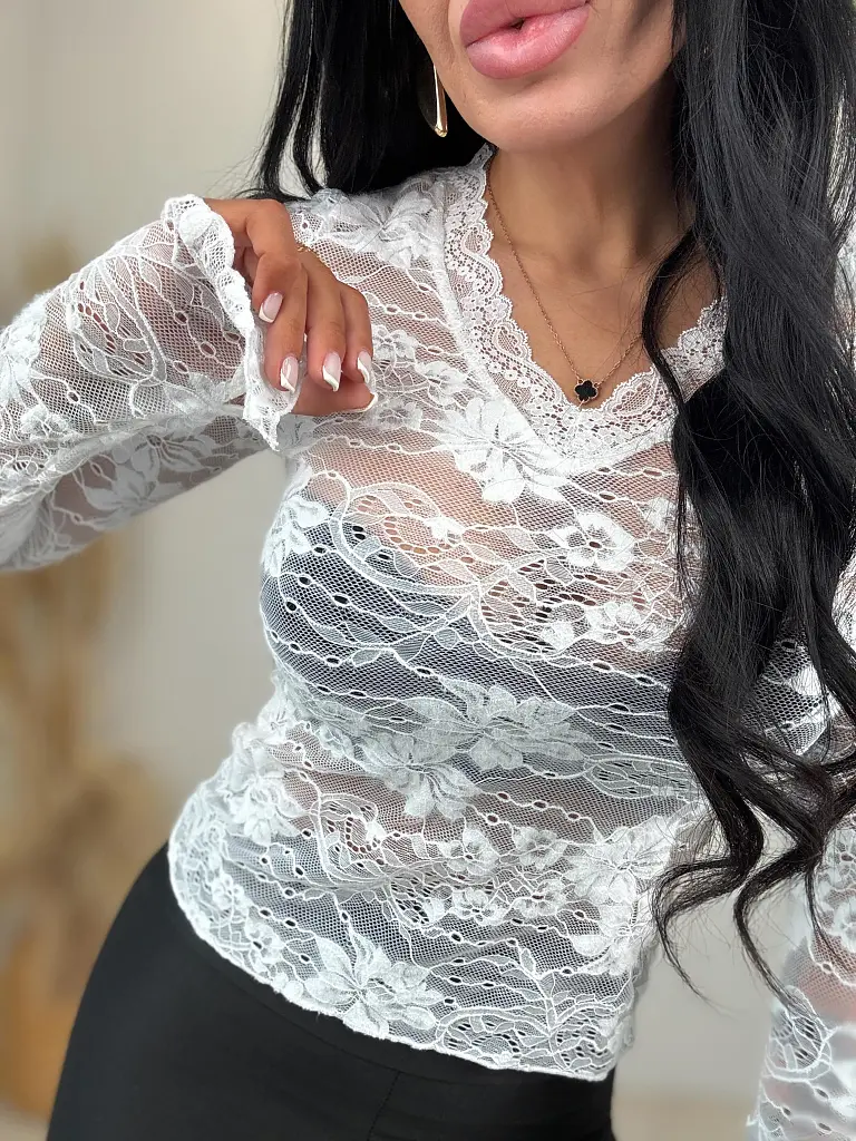 Čipkovaný top DORIANA - next