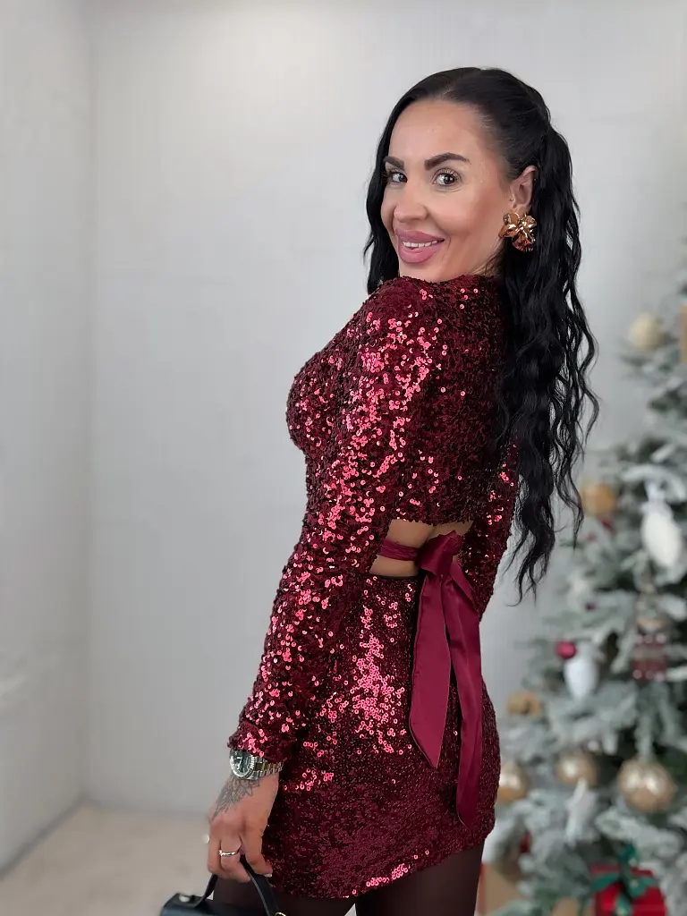 Dámska blúzka zdobená flitrami ZARINA