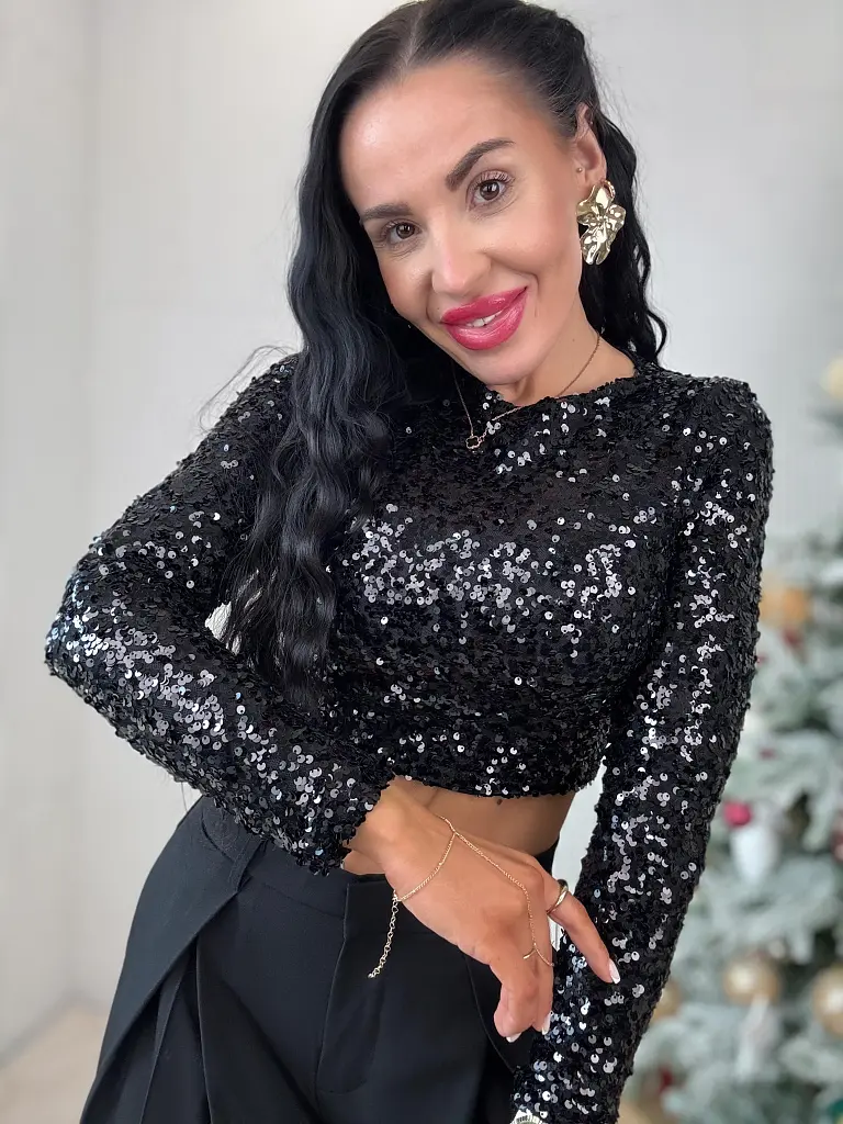 Dámska blúzka zdobená flitrami ZARINA - next