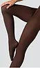 Hnedé pančuchové nohavice