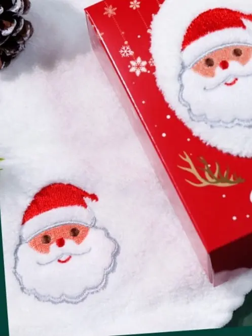 Vianočný uterák s motívom Svätého Mikuláša - next